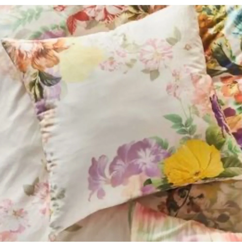 Anthropologie Ollie organic euro sham pillow case new out of package